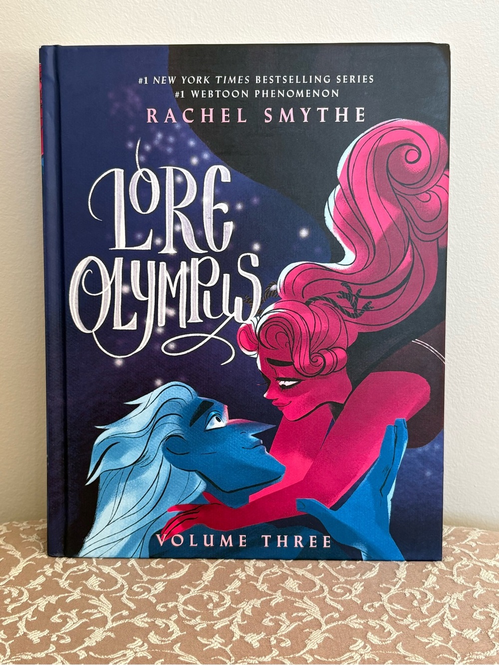 Lore Olympus Volume Three Hardcover graphic novel comic book fantasy mythology